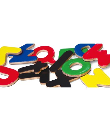 Magnetic Letters - 52 Pieces