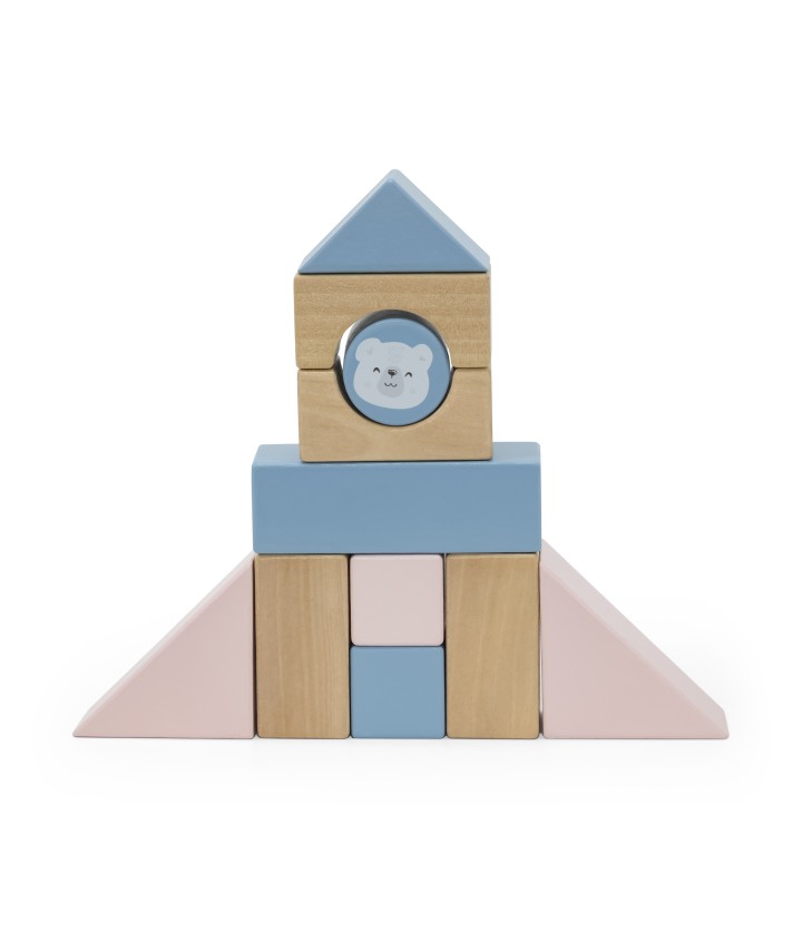 Pull Along Wagon with Blocks - PolarB