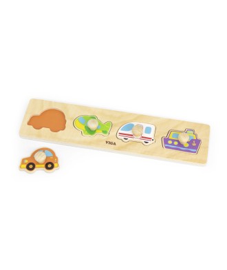 Flat Puzzle - Transportation 4 pcs