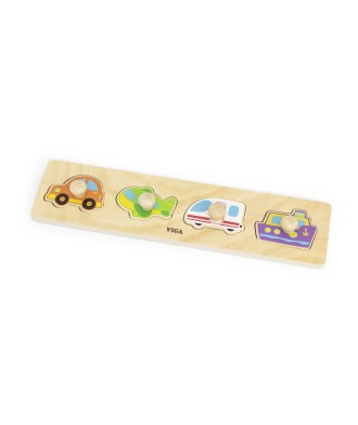 Flat Puzzle - Transportation 4 pcs
