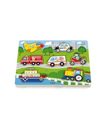 Sounds Puzzle - Transport 
