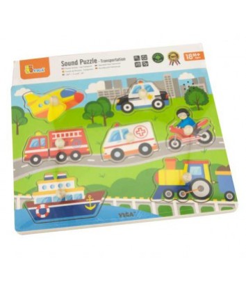 Sounds Puzzle - Transport 