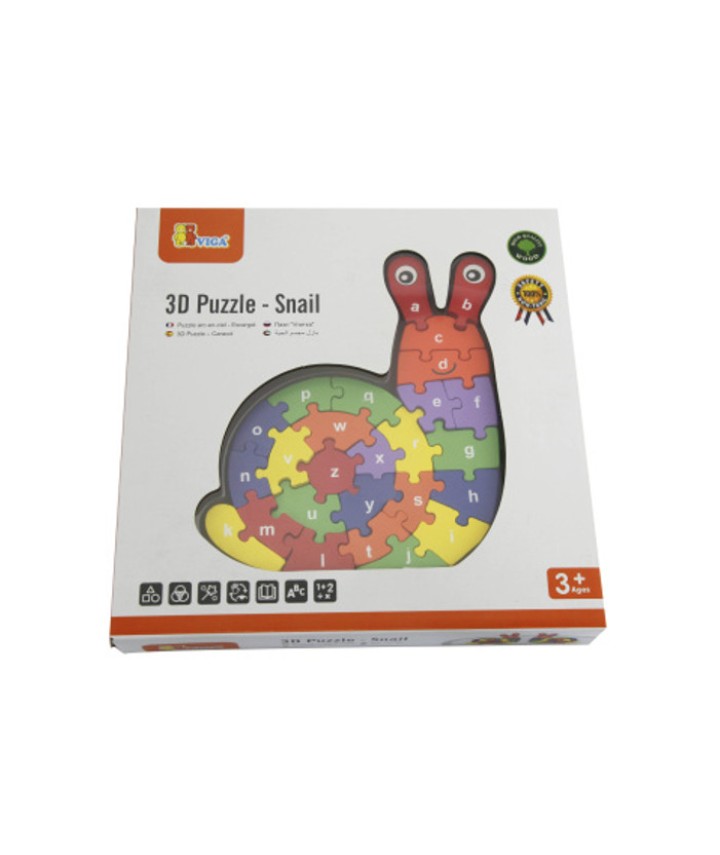 3D Snail Puzzle 