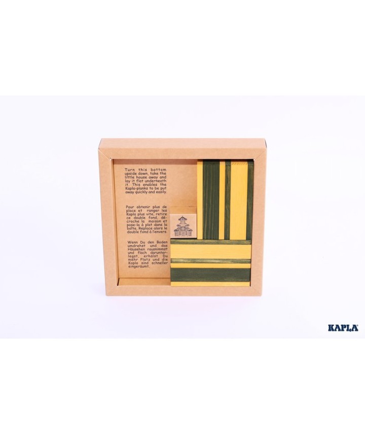 Book & Colours – Green & Yellow
